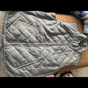 Old navy vest grey